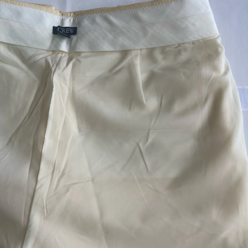 Elegant Cream Women's Pants